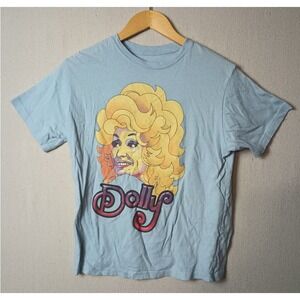 Dolly Parton Graphic T-Shirt‎ Country Music Tee Short Sleeve Size Small R